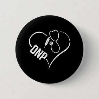 DNP Doktor der Krankenpflege Heartbeat RN Nurse Button