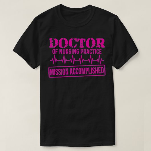 DNP Doktor der Krankenpflege RN Nurse Premi T-Shirt (Design vorne)