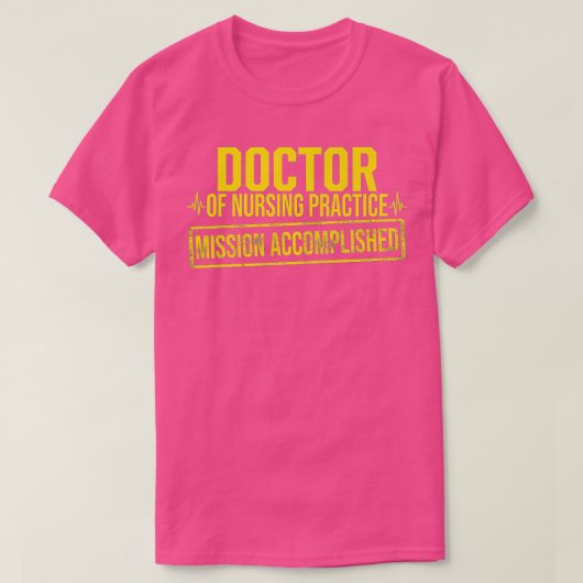 DNP Doktor der Krankenpflege RN Nurse Premi T-Shirt (Design vorne)