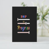 DNP läuft Begleitkarte (Stehend Vorderseite)