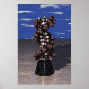 DNS auf einem Stand Poster