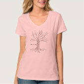 DNS-BAUM oder Baum des Lebens T-Shirt (Vorderseite)