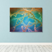 DNS-Bündel Leinwanddruck (Insitu (Holzboden))