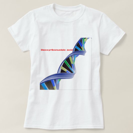 DNS - Desoxyribonukleinsäure T-Shirt (Design vorne)