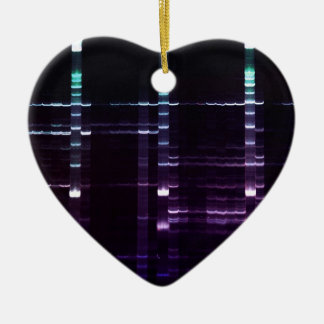 DNS, die Gel 2 der Reihe nach ordnet Keramik Ornament