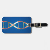 DNS-Doppelhelix Gepäckanhänger (Vorderseite horizontal)