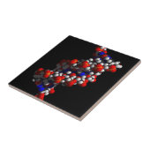DNS-Doppelhelix-Modell Fliese (Seite)
