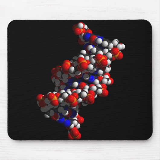 DNS-Doppelhelix-Modell Mousepad (Vorne)