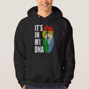 DNS-Flag Bolivien und Dschibutan Hoodie