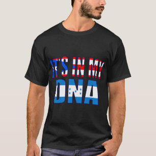DNS-Flag Puerto Rico und Honduras Heritage Pu T-Shirt
