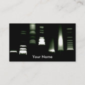 DNS-Gel-Elektrophorese-Visitenkarte (verbessert) Visitenkarte (Rückseite)