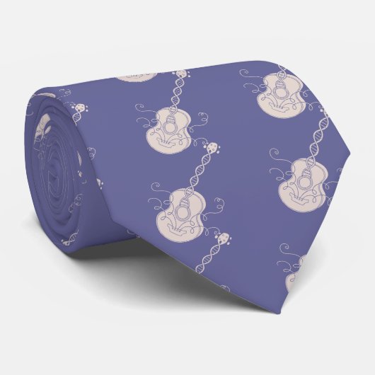 DNS-Gitarre Krawatte (Gerollt)