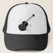 DNS-Gitarre Truckerkappe (Vorderseite)