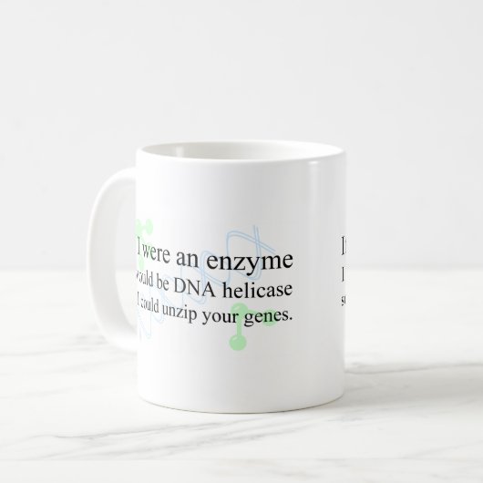 "DNS Helicase " Kaffeetasse (Vorderseite Links)