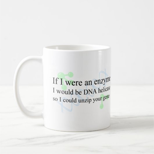 "DNS Helicase " Kaffeetasse (Links)