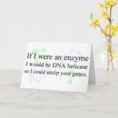 "DNS Helicase " Karte (Gelbe Blume)