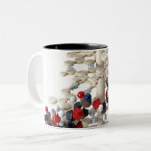 DNS-Modell Zweifarbige Tasse (Vorderseite Links)