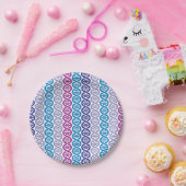 DNS-Muster Pappteller (Party)