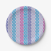 DNS-Muster Pappteller (Vorderseite)