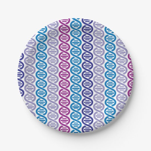 DNS-Muster Pappteller (Vorderseite)