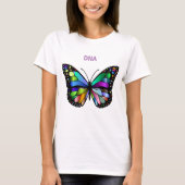 DNS-Schmetterling T-Shirt (Vorderseite)