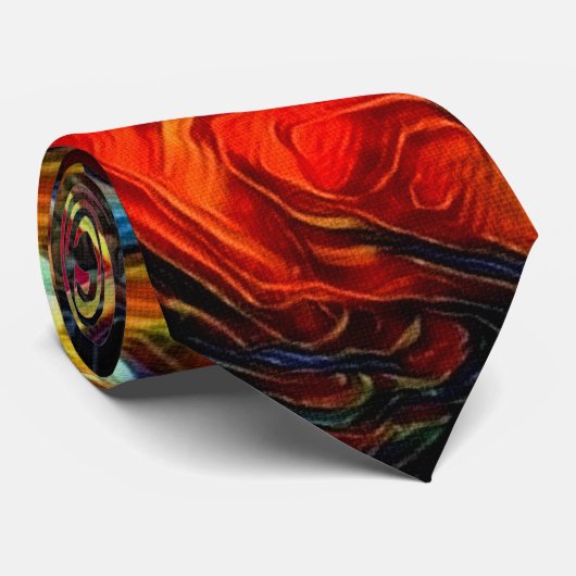 DNS-Strang-Grafik Krawatte (Gerollt)