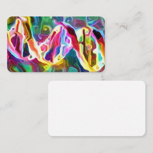 DNS-Strang-Grafik Visitenkarte (Vorne/Hinten)