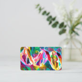 DNS-Strang-Grafik Visitenkarte (Stehend Vorderseite)