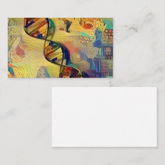 DNS-Strang Visitenkarte (Vorne/Hinten)