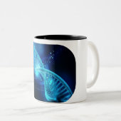 DNS-Stränge Zweifarbige Tasse (VorderseiteRechts)