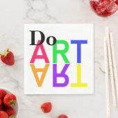 DO "ART" SERVIETTE (Beispiel)
