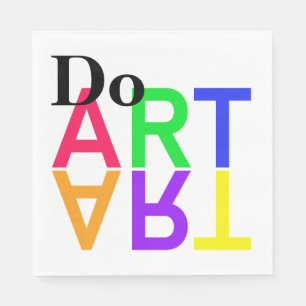 DO "ART" SERVIETTE