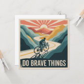 Do Brave Things Karte (Vorderseite/Rückseite Beispiel)