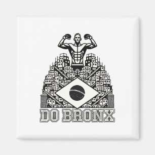 Do Bronx Favela Mixed Martial Arts Bjj Kickboxing Magnet