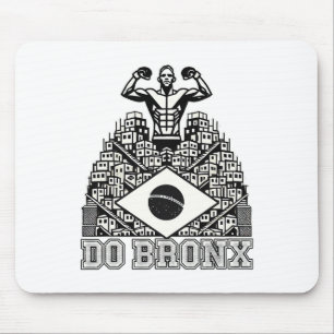 Do Bronx Favela Mma Bjj Kickboxen Muay Thai Boxen Mousepad