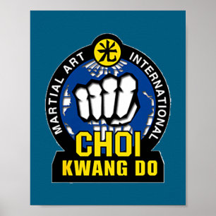 Do Choi Kwang Koreanische Kampfkünste Poster