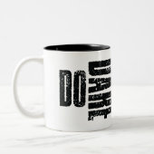 Do Dare Dream  Zweifarbige Tasse (Links)