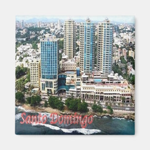 DO-Dominikanische Republik - Santo Domingo Malecon Magnet