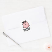 Do Epig Stuff Funny Epic Pig Pub Runder Aufkleber (Umschlag)