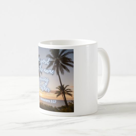 Do Everything in Jesus' Name Mug Kaffeetasse (VorderseiteRechts)