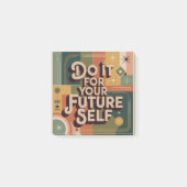 Do It For Your Future Self Post-it Klebezettel (Vorderseite)