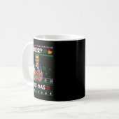 Do It Funny Chit-mas Christmas Meme  Kaffeetasse (Vorderseite Links)