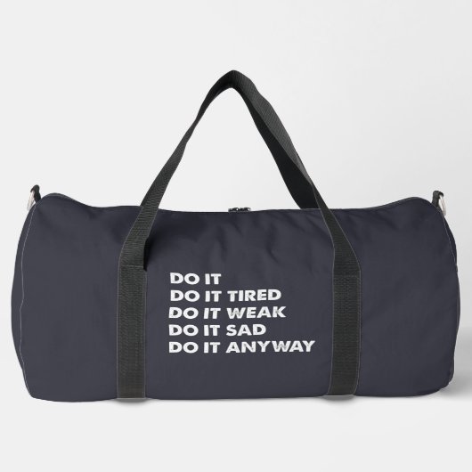 DO IT Gym-Ausrüstung Duffle Bag (Vorderseite)