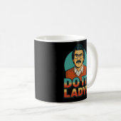 Do it Lady Meme Tasse - Minimalistisches Black Hea (VorderseiteRechts)