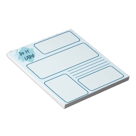 Do it Lady Notepad Notizblock (angewinkelt)