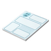Do it Lady Notepad Notizblock (Rotiert)