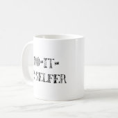 do-it-myselfer kaffeetasse (Vorderseite Links)