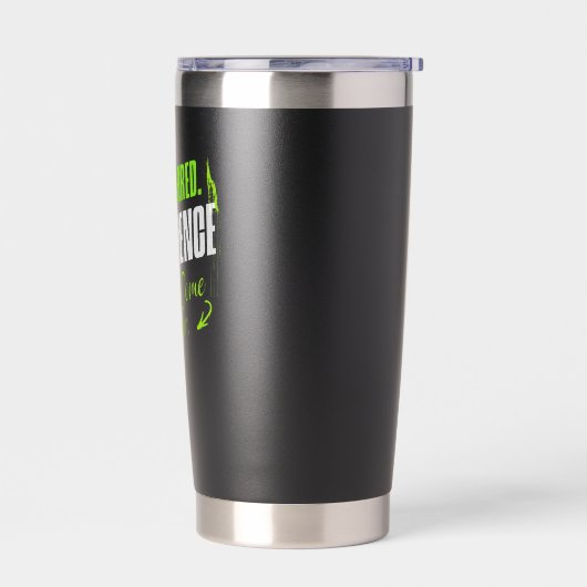 Do It Scared - Motivational Confidence Inspiration Thermobecher (Links)