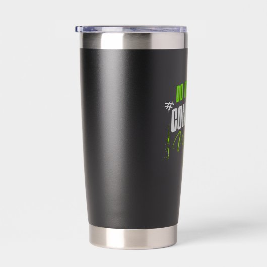 Do It Scared - Motivational Confidence Inspiration Thermobecher (Rechts)