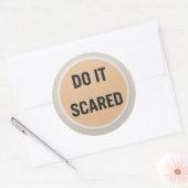 DO IT SCARED Sticker (Umschlag)